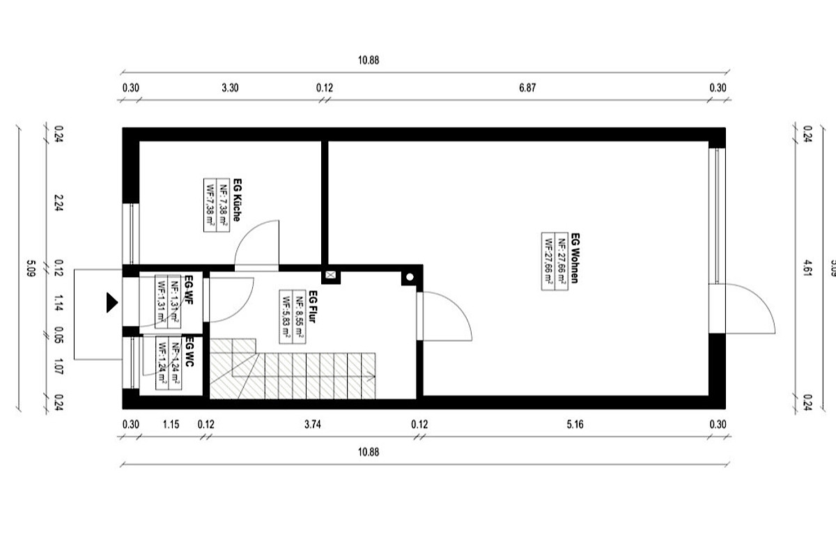 Haus Kauf 22149 Hamburg Erdgeschoss