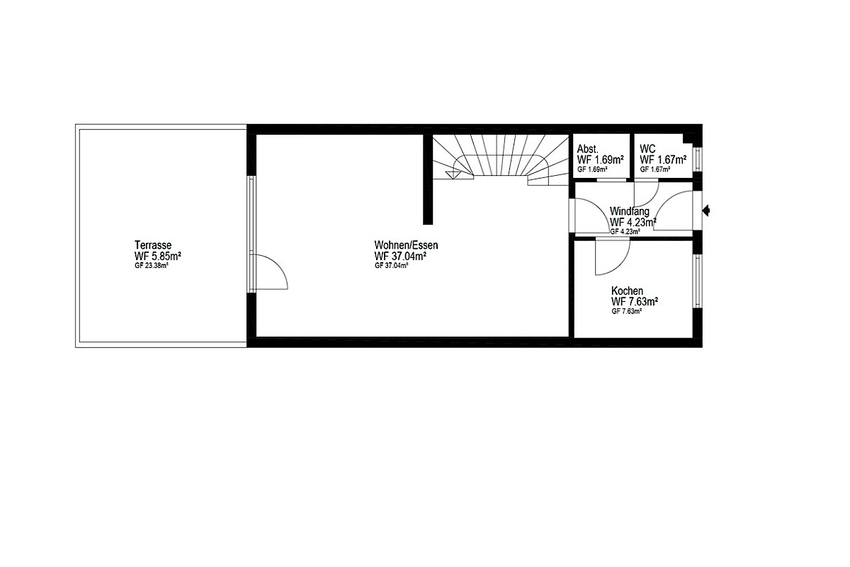 Haus Kauf 25451 Quickborn , Kreis Pinneberg Grundriss EG