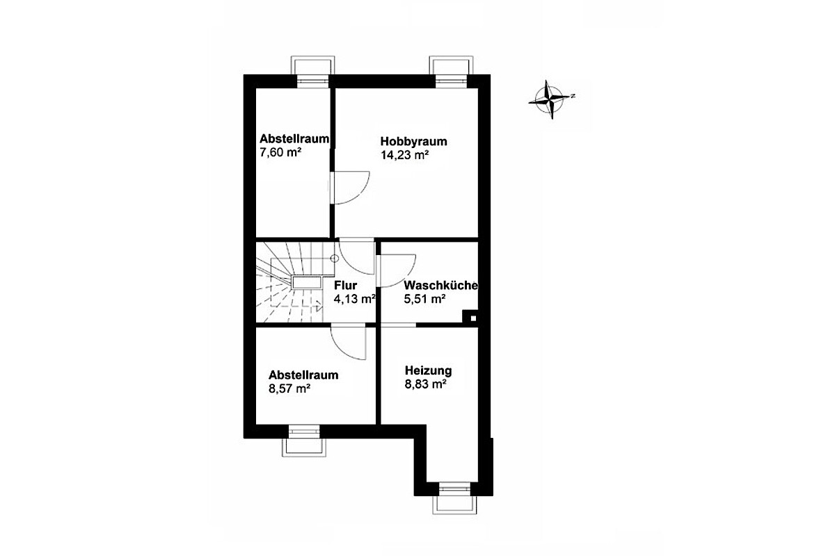 Haus Kauf 21149 Hamburg Kellergeschoss
