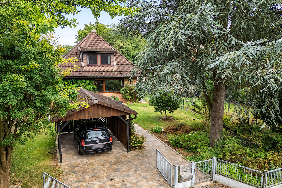Haus Kauf 22459 Hamburg Auffahrt & Carport