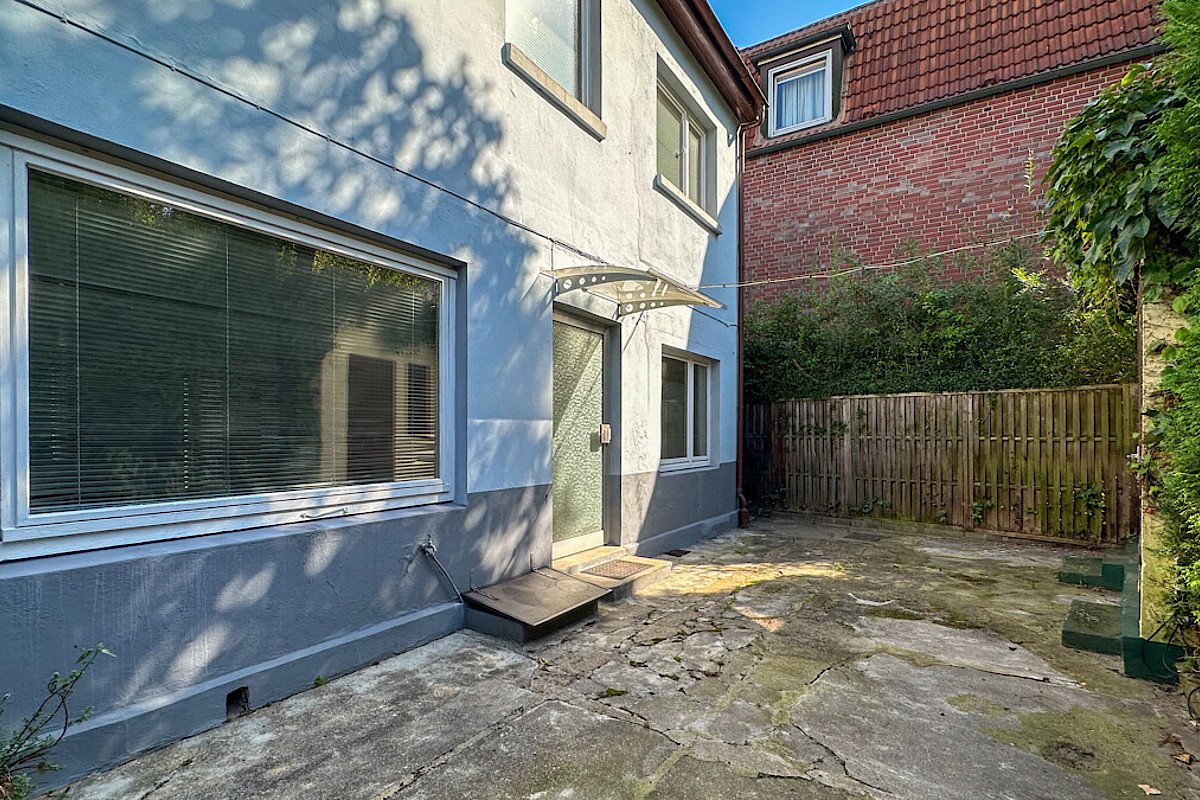 Grundstück Kauf 21029 Hamburg Terrasse linke Seite