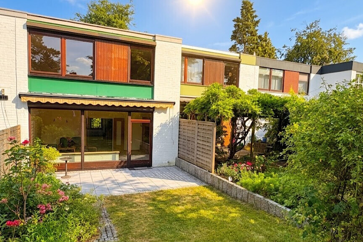 Haus Kauf 21149 Hamburg Rückansicht