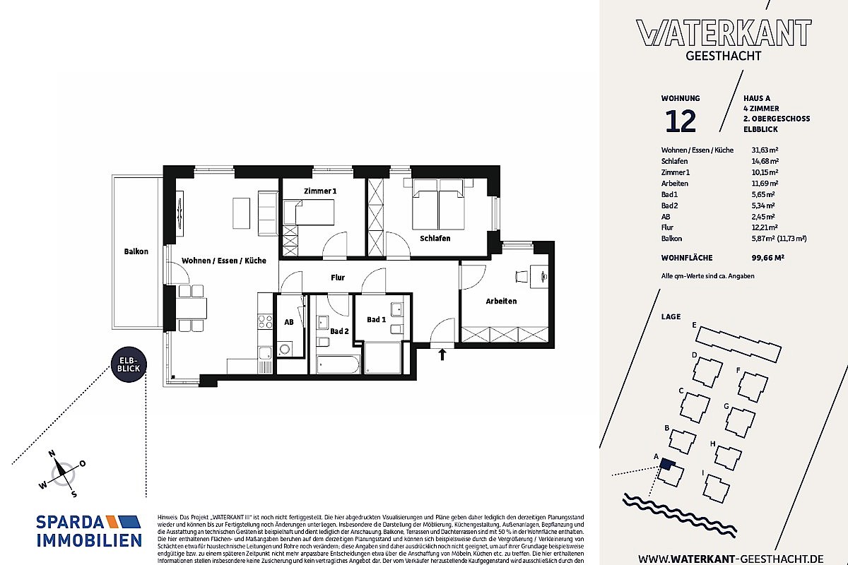 Wohnung Kauf 21502 Geesthacht Grundriss Wohnung 12