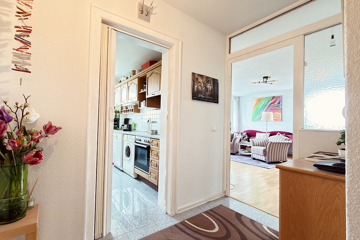 Wohnung Kauf 24119 Kronshagen Blick ins Wohnzimmer